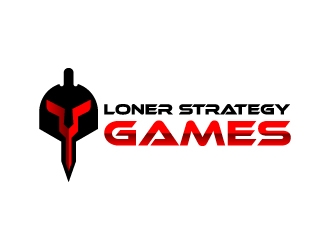 Loner Strategy Games logo design by aryamaity