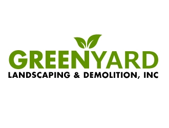 Greenyard Landscaping & Demolition, Inc logo design by gilkkj