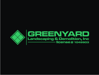 Greenyard Landscaping & Demolition, Inc logo design by Diancox
