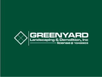 Greenyard Landscaping & Demolition, Inc logo design by Diancox