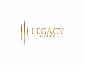 Legacy Exteriors logo design by menanagan