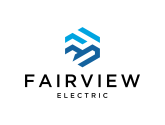 Fairview Electric logo design by deddy
