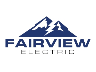 Fairview Electric logo design by nikkl