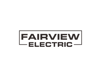 Fairview Electric logo design by kanal