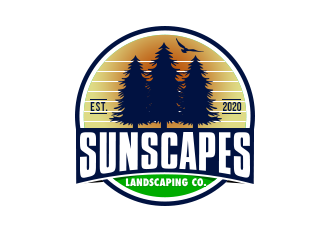 Sunscapes Landscaping Co. logo design by ProfessionalRoy