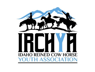 Idaho Reined Cow Horse Youth Association logo design by DreamLogoDesign