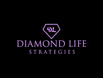 Diamond Life Strategies logo design by aryamaity
