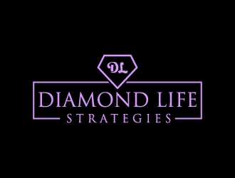 Diamond Life Strategies logo design by aryamaity