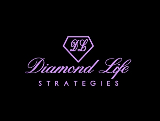 Diamond Life Strategies logo design by aryamaity