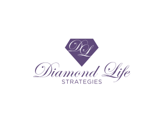 Diamond Life Strategies logo design by johana