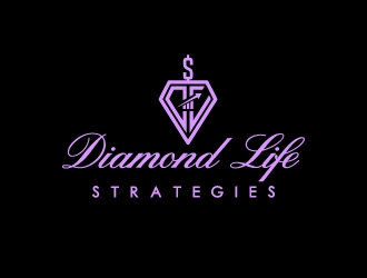 Diamond Life Strategies logo design by aryamaity
