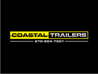 Coastal Trailers  logo design by johana