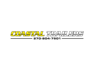Coastal Trailers  logo design by johana