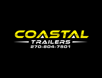 Coastal Trailers  logo design by alby