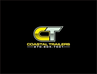 Coastal Trailers  logo design by agil