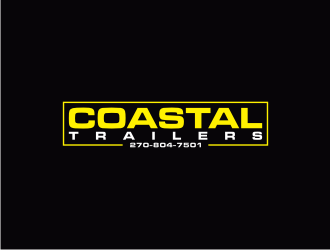 Coastal Trailers  logo design by blessings