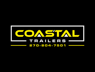 Coastal Trailers  logo design by p0peye