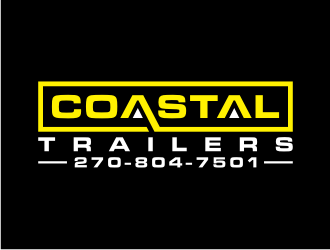 Coastal Trailers  logo design by puthreeone