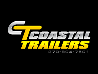 Coastal Trailers  logo design by Ultimatum