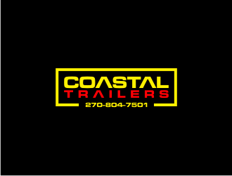 Coastal Trailers  logo design by sodimejo