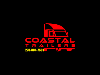 Coastal Trailers  logo design by sodimejo