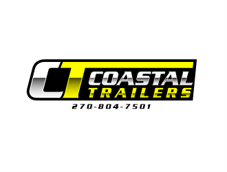 Coastal Trailers  logo design by evdesign