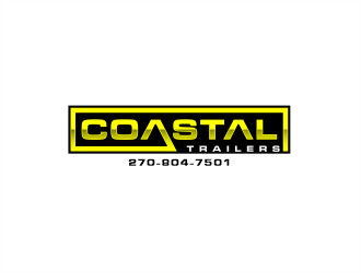Coastal Trailers  logo design by evdesign