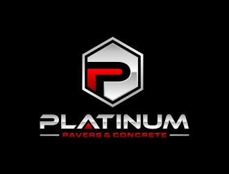 Platinum Pavers & Concrete logo design by hidro