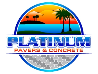 Platinum Pavers & Concrete logo design by uttam