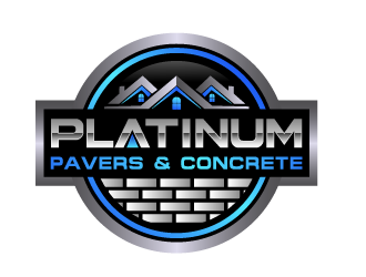 Platinum Pavers & Concrete logo design by logy_d
