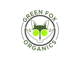 Green Fox Organics logo design by Purwoko21