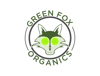Green Fox Organics logo design by Purwoko21