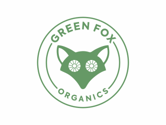 Green Fox Organics logo design by hidro