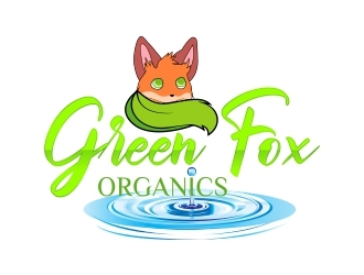 Green Fox Organics logo design by rizuki