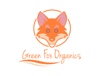 Green Fox Organics logo design by luckyprasetyo