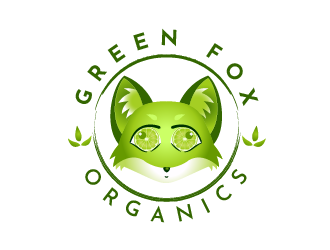 Green Fox Organics logo design by SOLARFLARE