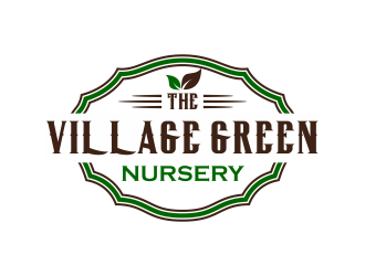 The Village Green Nursery  logo design by scolessi