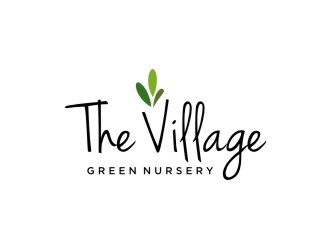 The Village Green Nursery  logo design by Adundas