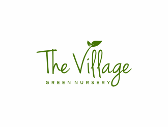 The Village Green Nursery  logo design by menanagan