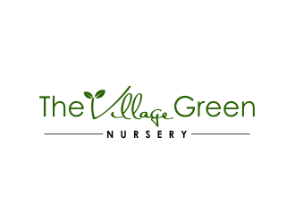The Village Green Nursery  logo design by Girly