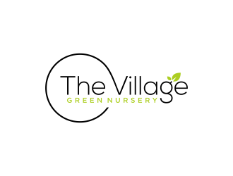 The Village Green Nursery  logo design by checx