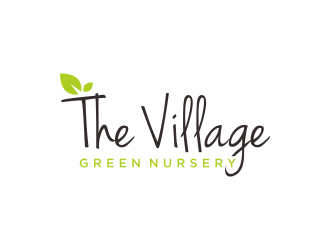 The Village Green Nursery  logo design by checx