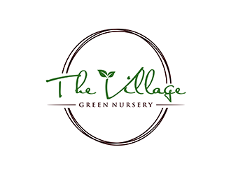 The Village Green Nursery  logo design by ndaru