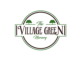 The Village Green Nursery  logo design by ndaru