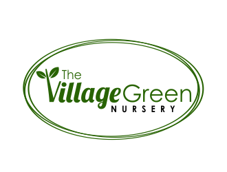 The Village Green Nursery  logo design by Girly
