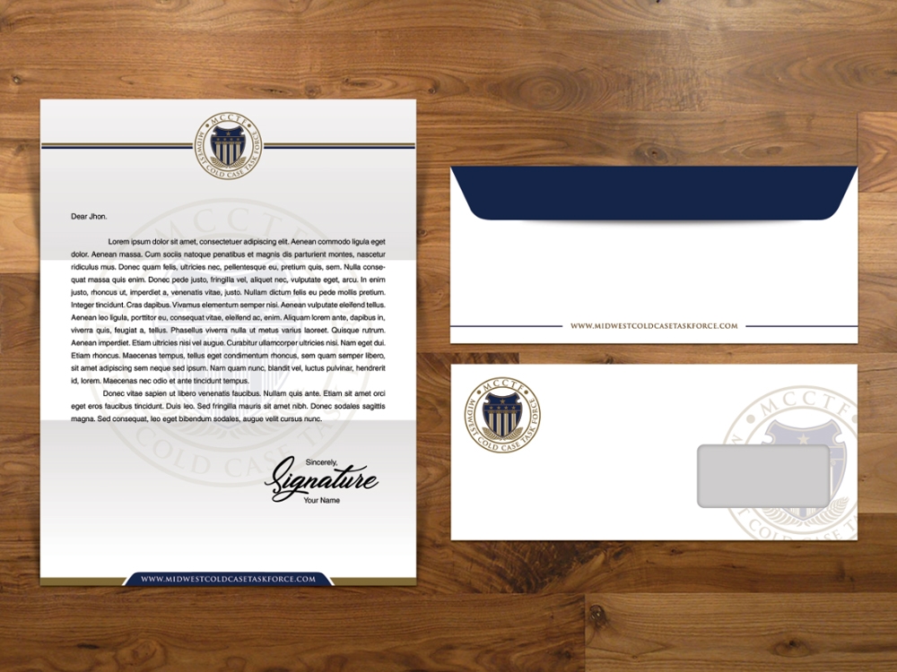 Midwest Cold Case Task Force logo design by Realistis