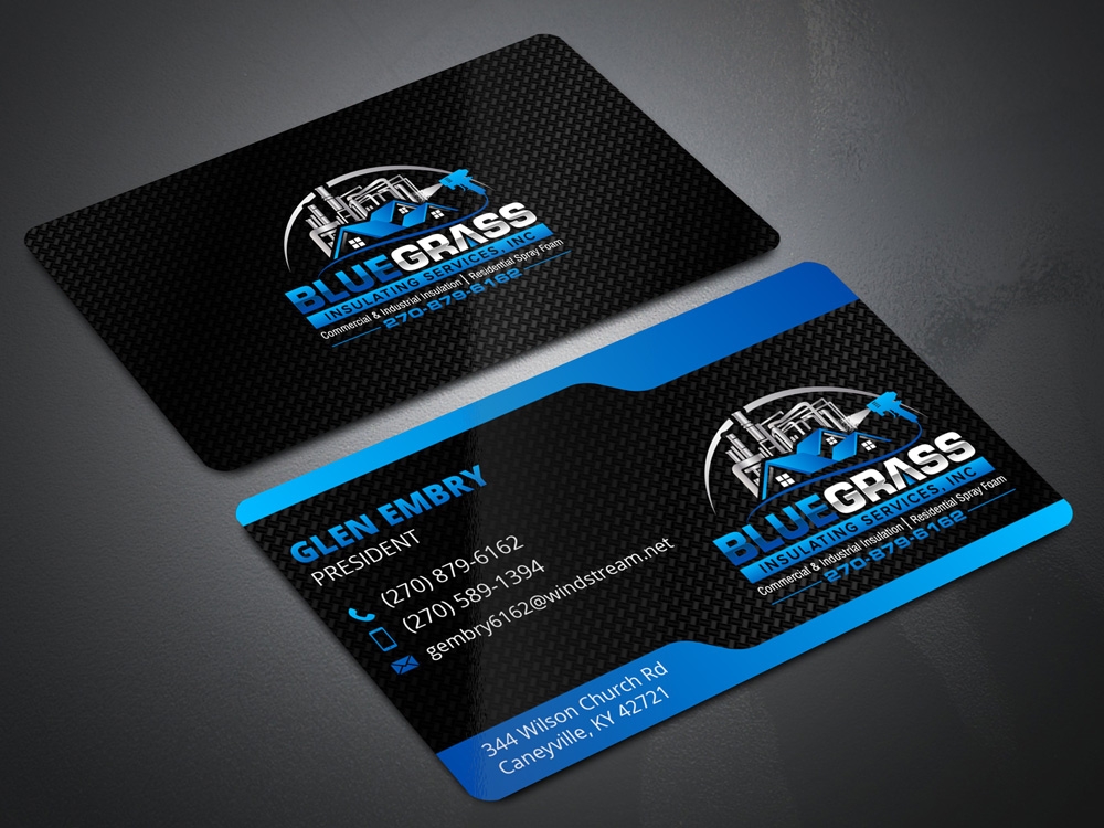 Bluegrass Insulating Services, Inc logo design by Gelotine