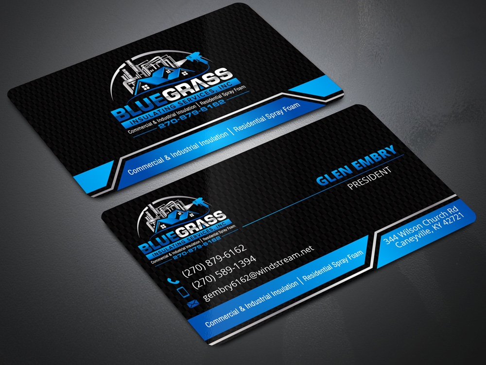 Bluegrass Insulating Services, Inc logo design by Gelotine