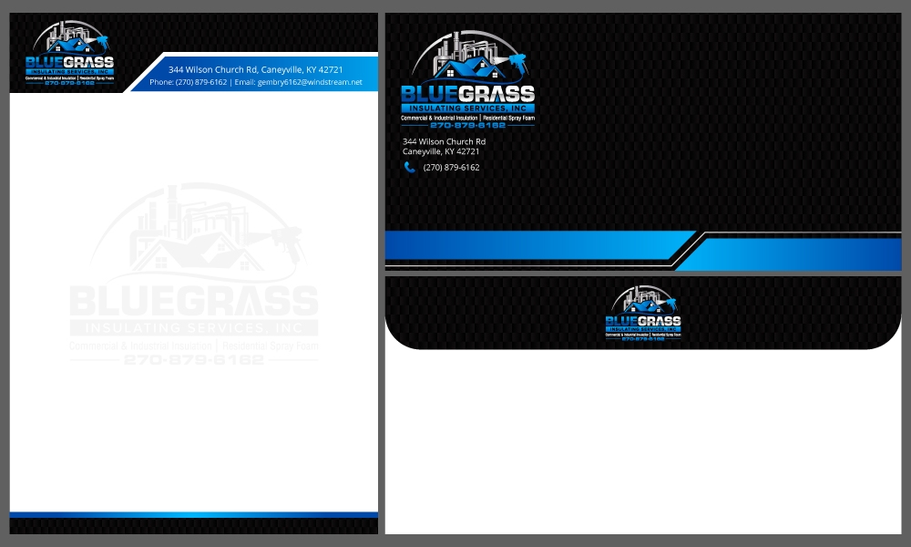 Bluegrass Insulating Services, Inc logo design by Gelotine