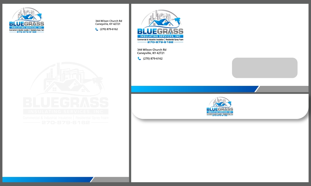 Bluegrass Insulating Services, Inc logo design by Gelotine